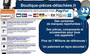 boutique de vente en ligne de pièces détachées pour la réparation de tous vos appareils