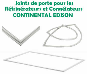 joints pour les rfrigrateurs et conglateurs CONTINENTAL EDISON