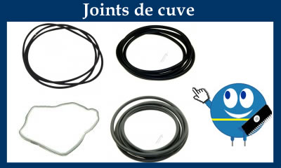 boutique de vente en ligne de joints de cuve pour la réparation de vos appareils