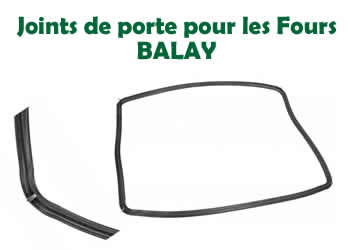 joints pour les fours de la marque BALAY