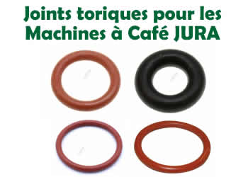 joints toriques pour les machines  caf JURA