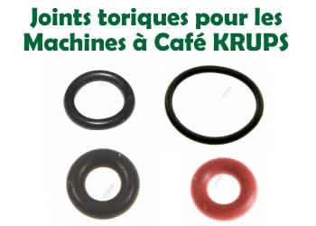 joints toriques pour les machines  caf KRUPS