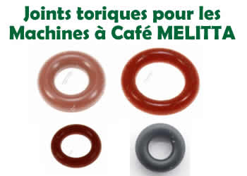 joints toriques pour les machines  caf MELITTA