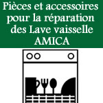 pices et accessoires pour la rparation des lave vaisselle amica