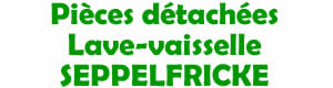 pices dtaches pour la rparation des lave vaisselle Seppelfricke
