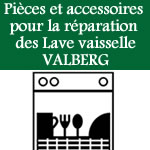 pices et accessoires pour la rparation des lave vaisselle valberg