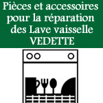 pices et accessoires pour la rparation des lave vaisselle vedette