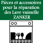 pices et accessoires pour la rparation des lave vaisselle zanker