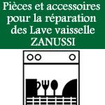 pices et accessoires pour la rparation des lave vaisselle zanussi