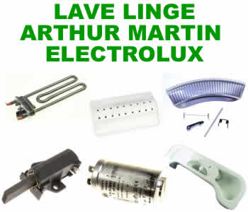 les pices et composants de remplacement pour les lave linge arthur martin electrolux