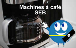 Pièces et composants pour les machines à café SEB