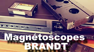 courroies galets et composants pour les magntoscopes brandt