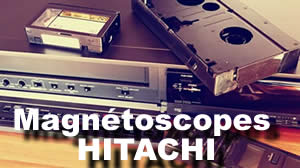 courroies galets et composants pour les magntoscopes hitachi