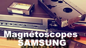 courroies galets et composants pour les magntoscopes samsung