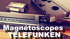 courroies galets et composants pour les magntoscopes telefunken