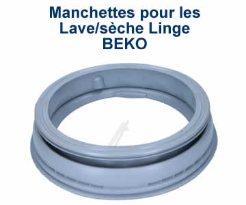 manchettes joints de hublot pour les lave linge BEKO