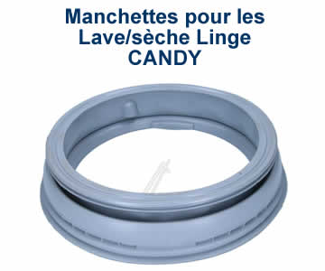 manchettes joints de hublot pour les lave linge CANDY