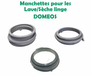 manchettes joints de hublot pour les lave linge domeos