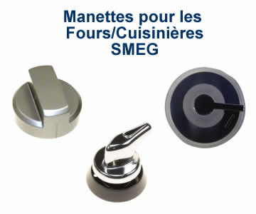 manettes de gaz pour les fours et cuisinires SMEG