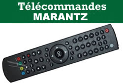 télécommandes pour les appareils audiovisuels marantz