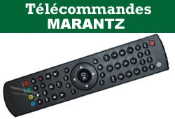 tlcommandes pour les appareils audiovisuels marantz