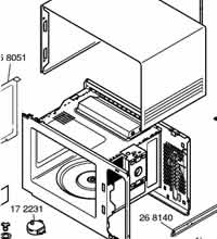 les pices et acccessoires pour les Micro ondes