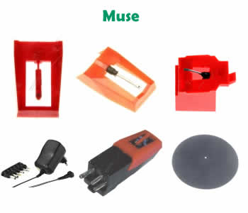 pices et composants pour les platines vinyles Muse