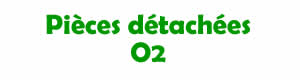 pièces détachées pour la réparation des appareils O2