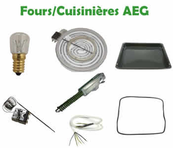 les pièces et composants pour la réparation des Fours et cuisinières AEG