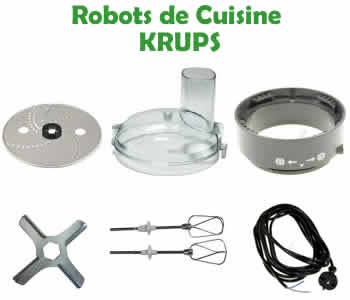les pices et composants pour la rparation des robots de cuisine Krups