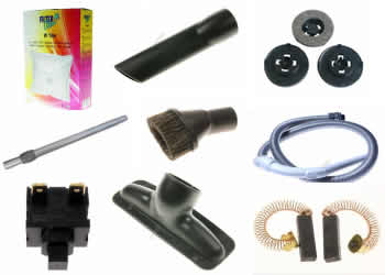 pieces et composants pour les aspirateurs ALFATEC