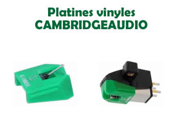 pieces et diamants pour les platines vinyles CAMBRIDGEAUDIO