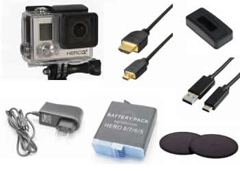 pieces et accessoires  pour les Camras GOPRO