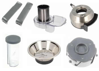 pieces et composants pour la réparation des centrifugeuses Kenwood