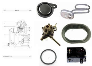 pices dtaches pour la rparation des chauffe eaux