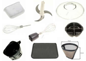 pieces et composants pour les appareils Cuisinart