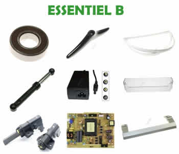 les pièces et composants pour la réparation des appareils EssentielB