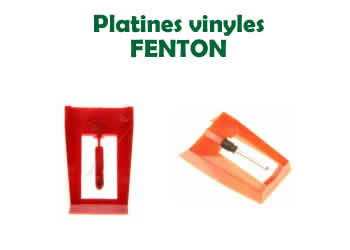 pieces et diamants pour les platines vinyles FENTON