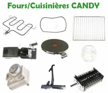 les pices et composants pour la rparation des Fours et Cuisinires CANDY modles A  O