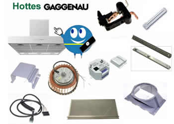 pieces et composants pour les Hottes d'extraction Gaggenau