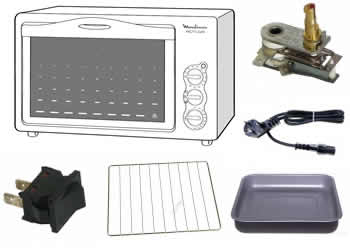 pieces et composants pour la rparation des Minis Fours