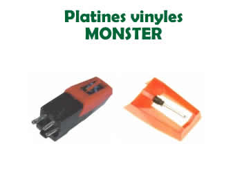 pieces et diamants pour les platines vinyles MONSTER