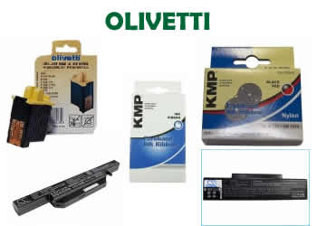 les pices et rubans de remplacement pour les appareils Olivetti