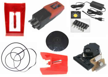 pieces et composants pour les appareils Roadstar