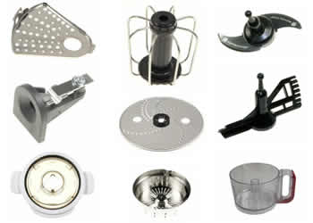 pieces et composants pour les robots de cuisine Moulinex