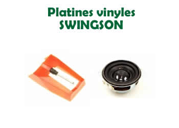 pieces et diamants pour les platines vinyles SWINGSON