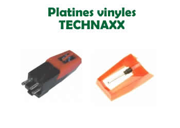 pieces et diamants pour les platines vinyles TECHNAXX