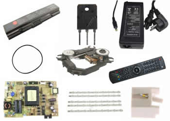pieces et composants pour les appareils audiovisuels Toshiba