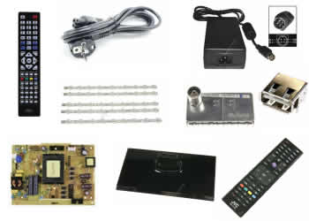pieces et composants pour les télévisions JVC