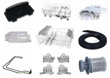 pieces et composants pour les lave vaisselle Constructa